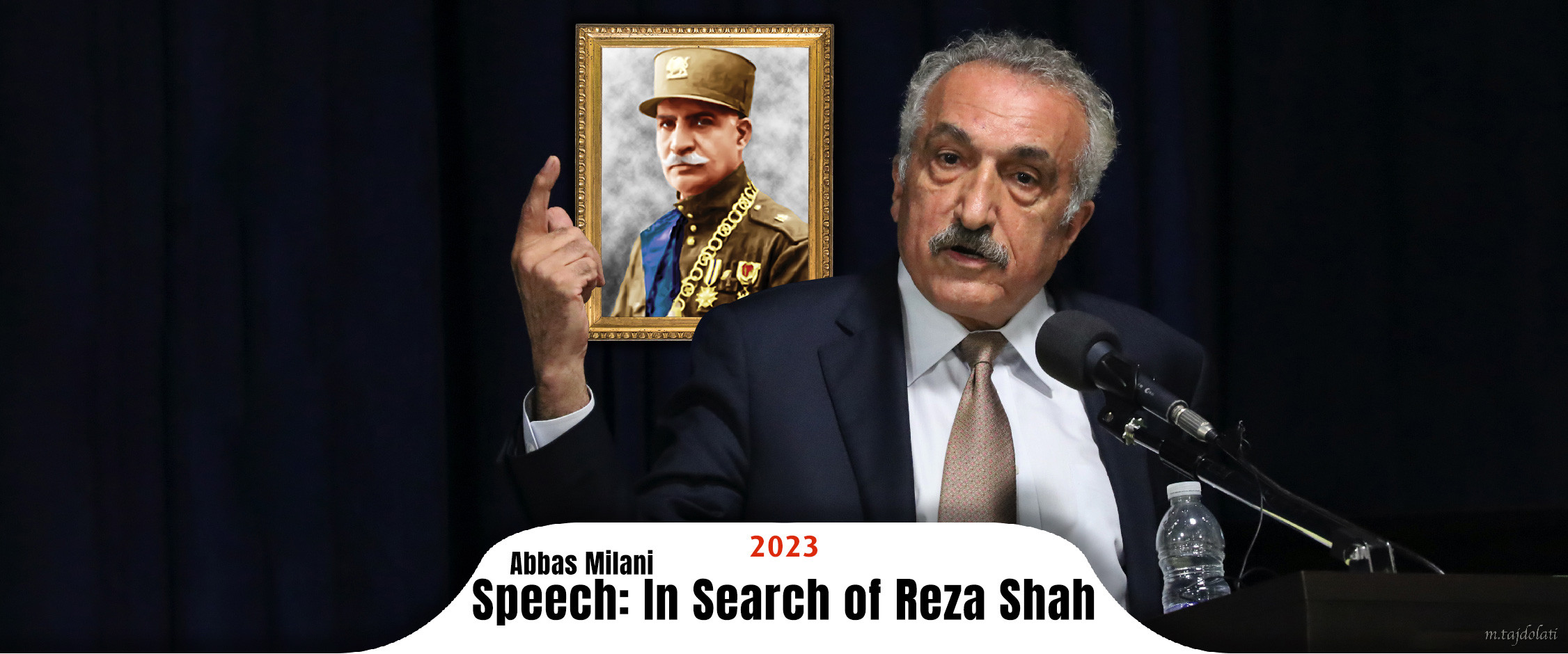 Dr-Abbas-Milani-speech-in-search-of-Reza-Shah-2023